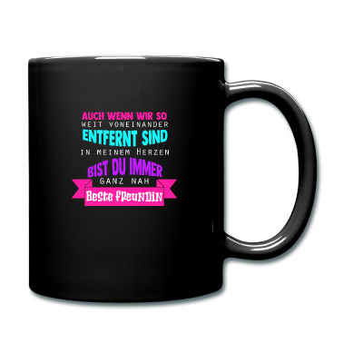 Geschenk Freundin Geburtstag Tasse - Freundschaft Beste Freundin Trend Motiv Freundin