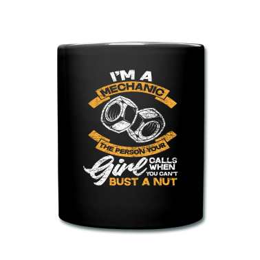 Geschenk Freundin Geburtstag Tasse - Mechaniker Freundin