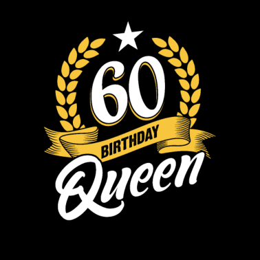 Motiv Birthday Queen 60 Geburtstag Mama Tante Freundin