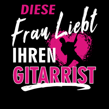 Motiv Gitarre Frau Freundin Lustig Geschenk Geburtstag