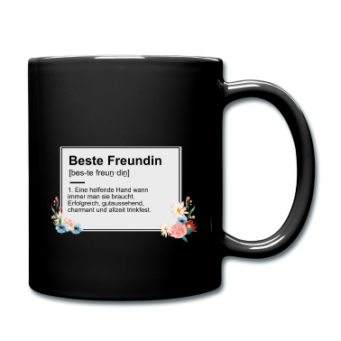 Geschenk Freundin Geburtstag Tasse - Beste Freundin noun