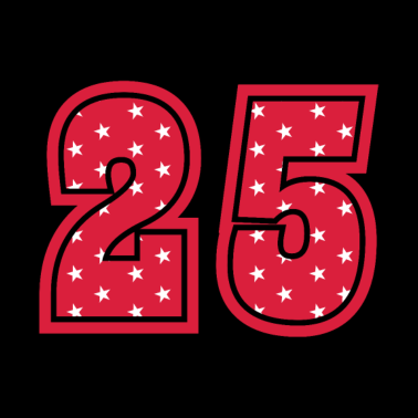 Motiv 25 JAHRE ALT 25 Geburtstag Freundin Retro