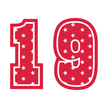 Motiv 19 JAHRE ALT 19 Geburtstag Freundin Retro