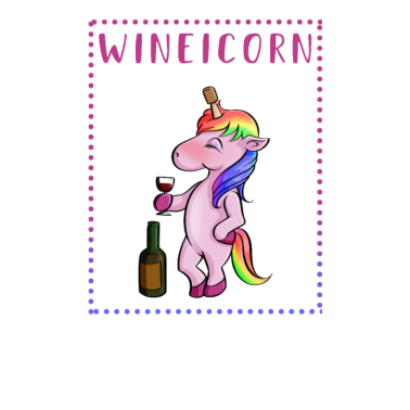 Motiv Wineicorn Wein Einhorn Weinglas Freundin Geschenk