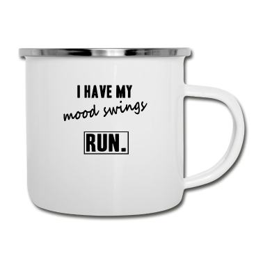 Geschenk Freundin Geburtstag Emaille Tasse - Freundin