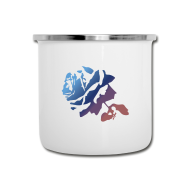 Geschenk Freundin Geburtstag Emaille Tasse - Geburtstagsgeschenk Freundin