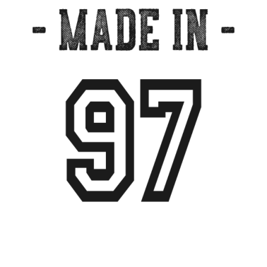 Motiv Made in 97 Geschenk Geburtsjahr 1997 Geburtstag