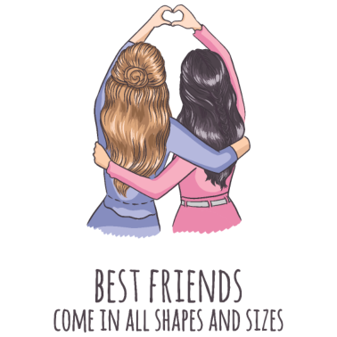 Motiv Geschenk Freundin. Geschenk für beste Freundin