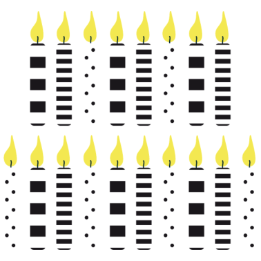 Motiv Kerzen 18. Geburtstag Sohn Tochter Freund Freundin