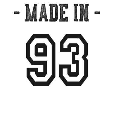Motiv Made in 93 Geschenk Geburtsjahr 1993 Geburtstag