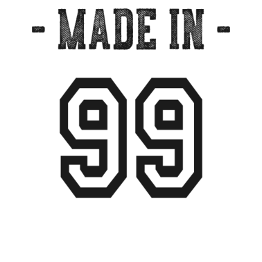 Motiv Made in 99 Geschenk Geburtsjahr 1999 Geburtstag
