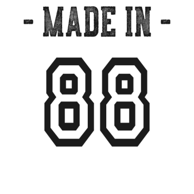 Motiv Made in 88 Geschenk Geburtsjahr 1988 Geburtstag