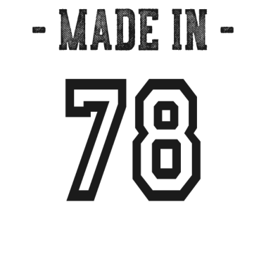 Motiv Made in 78 Geschenk Geburtsjahr 1978 Geburtstag