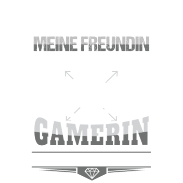 Motiv Freundin Gamerin
