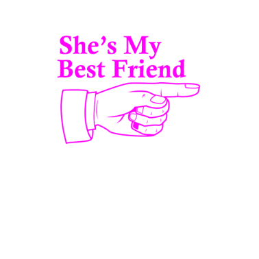 Motiv Sie ist meine beste Freundin