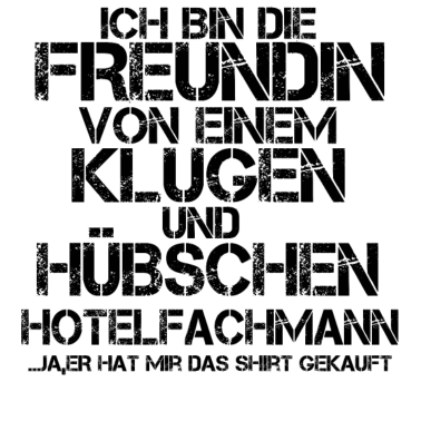 Motiv freundin von einem huebschen geschenk HOTELFACHMAN