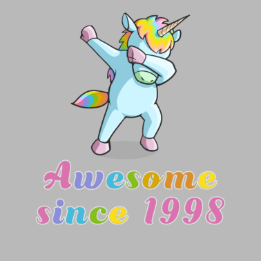 Motiv Dabbing Einhorn 1998 Freundin Geburtstag Geschenk