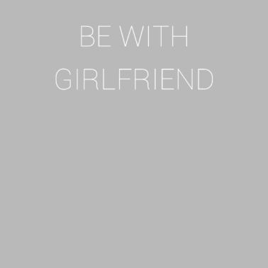 Motiv mit Freundin sein