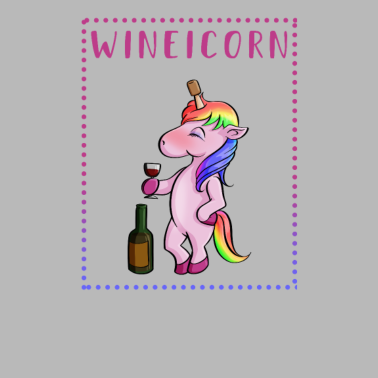 Motiv Wineicorn Wein Einhorn Weinglas Freundin Geschenk
