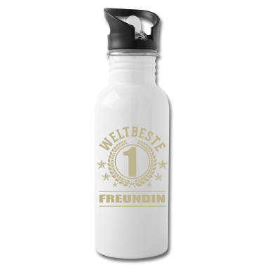 Geschenk Freundin Geburtstag Trinkflasche - Weltbeste Freundin
