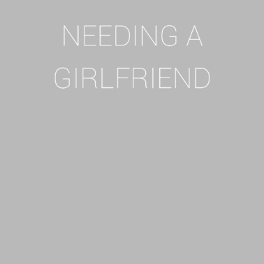 Motiv Ich brauche eine Freundin