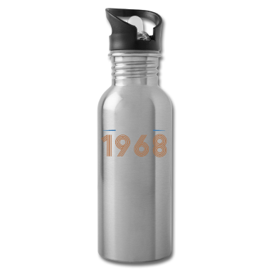 Geschenk Freundin Geburtstag Trinkflasche - Geburtsjahr 1968 Vintage Frau Geburtstag Geschenk