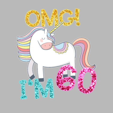 Motiv 60 Jahre Einhorn 60. Geburtstag Freundin Geschenk