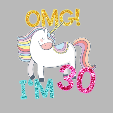 Motiv 30 Jahre Einhorn 30. Geburtstag Freundin Geschenk