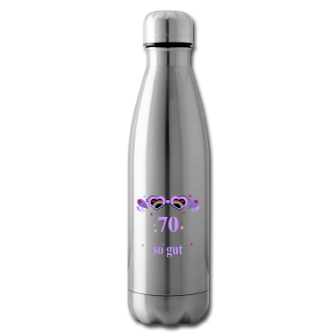 Geschenk Freundin Geburtstag Trinkflasche - 70. Geburtstag Frauen Geschenk beste Freundin