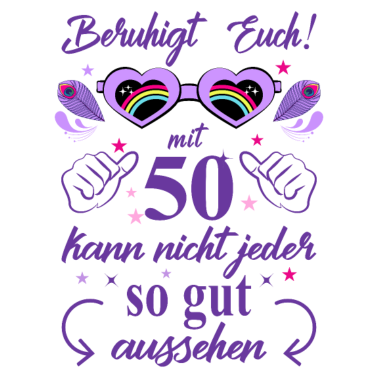 Motiv 50. Geburtstag Frauen Geschenk beste Freundin
