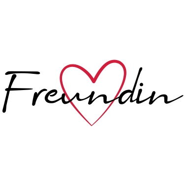 Motiv Freundin Herz Geschenk