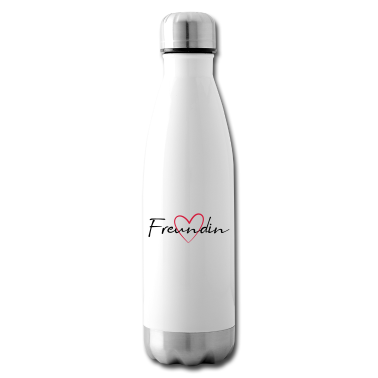 Geschenk Freundin Geburtstag Trinkflasche - Freundin Herz Geschenk