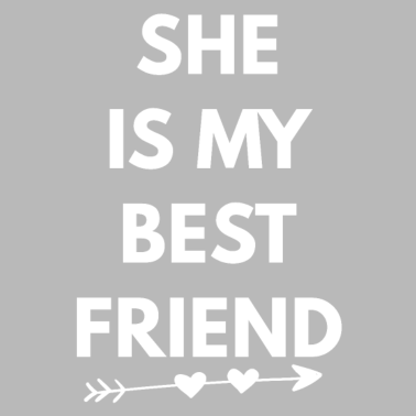 Motiv Sie ist meine beste Freundin