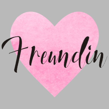 Motiv Freundin rosa Herz