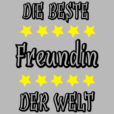 Motiv Die beste Freundin der Welt
