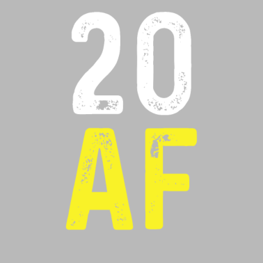 Motiv 20 AF 20 Jahre Jubiläum 20. Geburtstag Geschenk