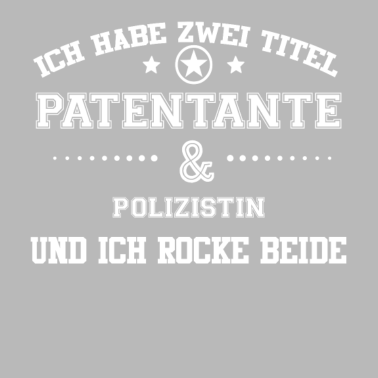 Motiv GESCHENK HABE FREUNDIN Polizistin