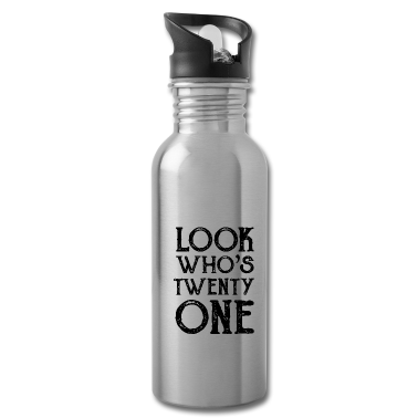 Geschenk Freundin Geburtstag Trinkflasche - 21 JAHRE ALT 21 Geburtstag Beste Freundin Retro