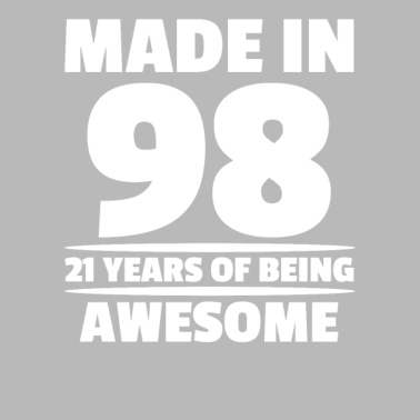 Motiv Made in 98 21 Jahre 1998 21. Geburtstag Geschenk