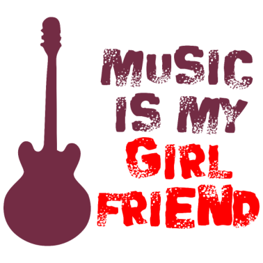 Motiv Musik ist meine Freundin