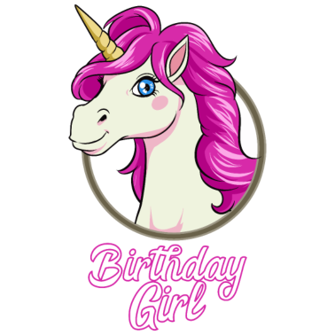 Motiv Geburtstag Mädchen Tochter Geburtstagsfeier Shirt