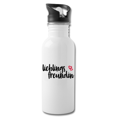 Geschenk Freundin Geburtstag Trinkflasche - Lieblingsfreundin Freundin Busenfreundin Geschenk