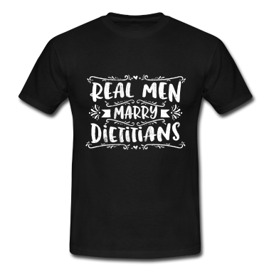 Geschenk für Ehemann T-Shirt - Echte Männer heiraten Diätassistenten für Ehemann