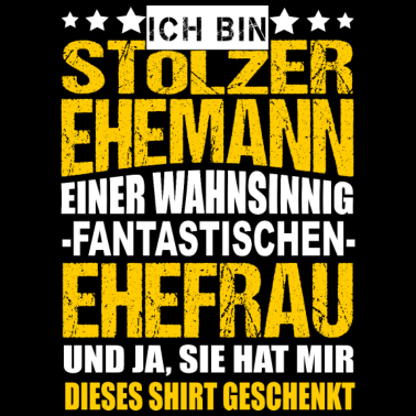Motiv Ich bin stolzer Ehemann