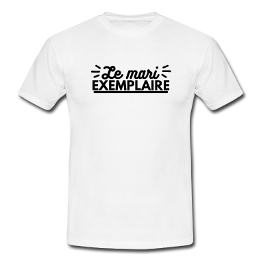 Geschenk für Ehemann T-Shirt - Der vorbildliche Ehemann. Geschenk für Ehemann