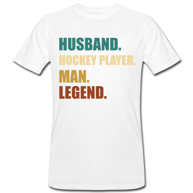 Geschenk für Ehemann T-Shirt - Hockey Ehemann Legende