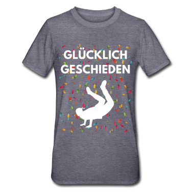 Geschenk für Ehemann T-Shirt - Glücklich geschieden - Scheidung feiern