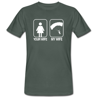 Geschenk für Ehemann T-Shirt - Gleitschirm Paragliding Geschenk für Ehemann