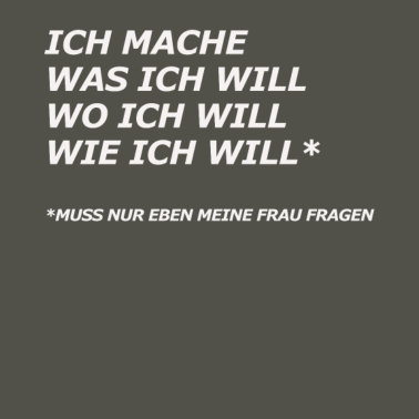 Motiv Lustiger Spruch für Ehemann
