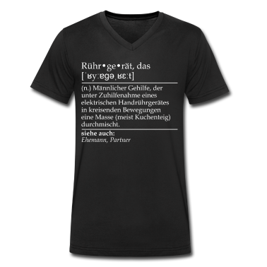 Geschenk für Ehemann T-Shirt - Rührgerät Definition für Ehemänner und Bäcker
